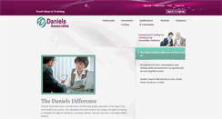 Desktop Screenshot of danielsassociates.com.au